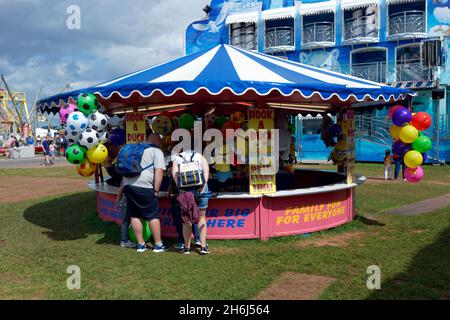 Funfare, Paignton seafront, Devon. Stock Photo