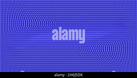 Glossy wallpaper in dark blue color with line dots arranged on a scale Stock Photo
