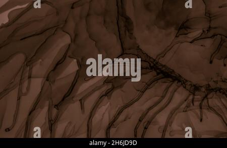 Abstract Chocolate Texture. Brown Coffee Stock Photo