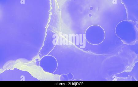 Graphic Fluid Template. Pink Watercolor Minimal Stock Photo