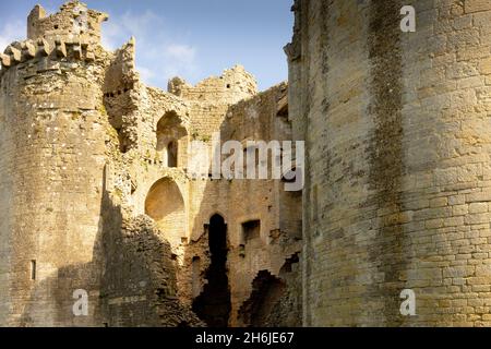 Castle Ruins Stock Photo