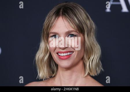 LOS ANGELES, CALIFORNIA, USA - NOVEMBER 15: Actress January Jones arrives at the 6th Annual InStyle Awards 2021 held at the Getty Center on November 15, 2021 in Los Angeles, California, United States. (Photo by Xavier Collin/Image Press Agency/Sipa USA) Stock Photo