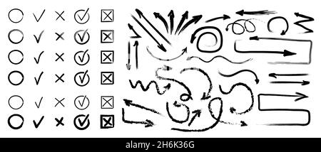 Round arrows. Circle progress indicator infographic element Stock ...