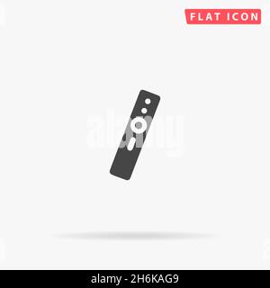 Remote Controller flat vector icon. Hand drawn style design illustrations. Stock Vector