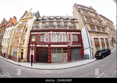 Aldwych Disused Underground Station, the Strand, London Stock Photo