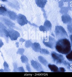 Marble Tie Dye Texture. Ink Painted Zigzag. Stock Photo