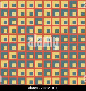 Abstract Geometrical generative computational art illustration Stock Vector