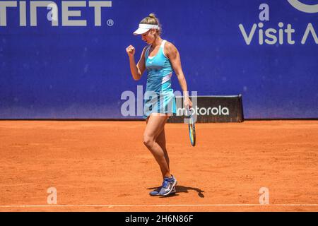 Anna Bondar (Hungary). Argentina Open WTA 2021, Semifinal Stock Photo