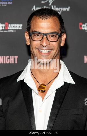 Spero Stamboulis attends Rose Dove Entertainment  'Night Night' Movie Premiere at Laemmle Royal Theater, Los Angeles, CA on November 16, 2021 Stock Photo