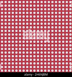 Abstract Cross-Pattern Dotted generative computational art illustration Stock Vector