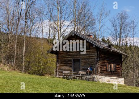 Freilichtmuseum Freienau, Freienau, Bavaria, Germany Stock Photo