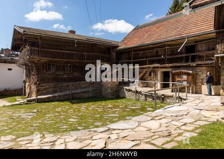 Freilichtmuseum Freienau, Freienau, Bavaria, Germany Stock Photo