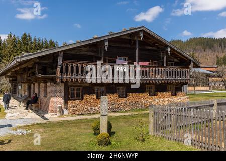 Freilichtmuseum Freienau, Freienau, Bavaria, Germany Stock Photo