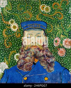 Vincent van Gogh – Portrait of the Postman Joseph Roulin (1888