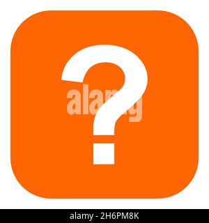 Question mark and app icon Stock Photo - Alamy