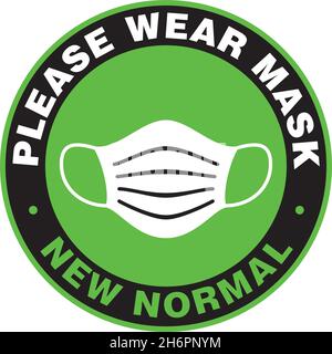 Wear a Mask Sticker