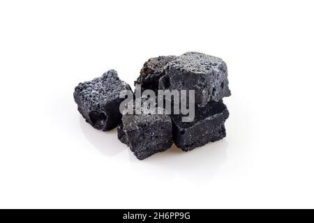 Befana Coal candies for Bad Kids isolated on a white background Stock Photo