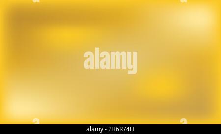 Abstract gold blurred gradient background. Smooth metallic background for Christmas holiday, valentine or wedding event. Stock Vector