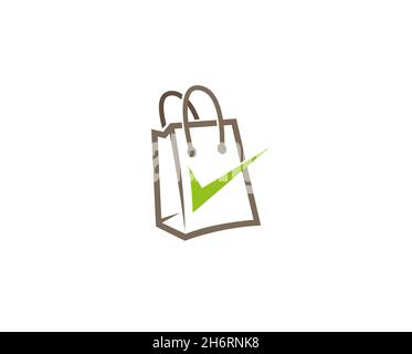 Check Gift Logo Icon Design. Check gift box logo design icon template ...