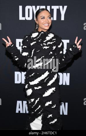 Alix Lapri attends 'Power Book III: Raising Kanan' global premiere