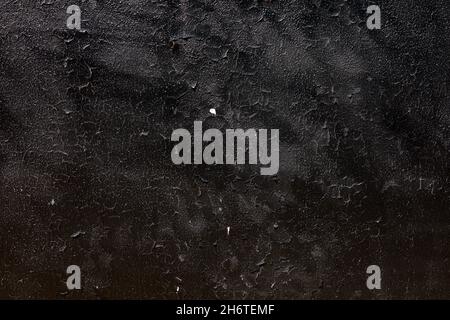 Black colored textured dark elegant Concrete background Stock Photo