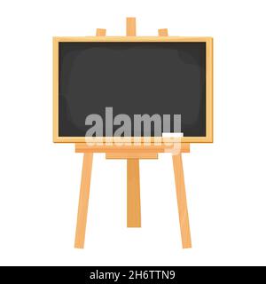 White Board with Tripod. Whiteboard Stand on Tripod. Blank Blackboard for  Presentation Stock Vector - Illustration of film, blackboard: 244809707