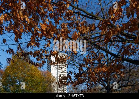 Katowice (SL) on a sunny autumn day. Stock Photo