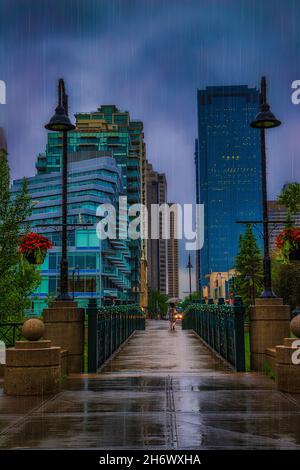 buildings in downtown Calgary Stock Photo - Alamy