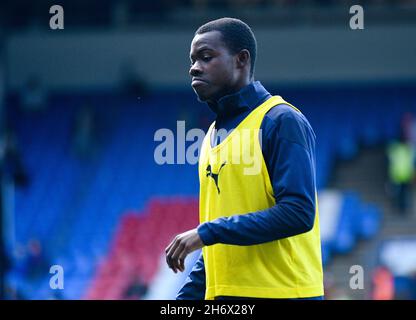 LONDON, ENGLAND - OCTOBER 3, 2021: Tyrick Kwon Mitchell of Palace pictured ahead of the 2021-22 Premier League matchweek 7 game between Crystal Palace FC and Leicester CIty FC at Selhurst Park. Copyright: Cosmin Iftode/Picstaff Stock Photo