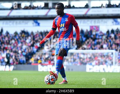 LONDON, ENGLAND - OCTOBER 3, 2021: Tyrick Kwon Mitchell of Palace pictured during the 2021-22 Premier League matchweek 7 game between Crystal Palace FC and Leicester CIty FC at Selhurst Park. Copyright: Cosmin Iftode/Picstaff Stock Photo