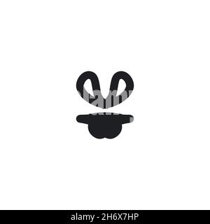 Magic hat and rabbit flat icon. Simple style circus event poster background symbol. Logo design element. T-shirt printing. Vector for sticker. Stock Vector