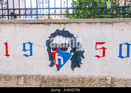 Stadium of Hajduk Split in Dalmatia, Split, Croatia. Hajduk Split stadium  is sports arena for football matches Stock Photo - Alamy