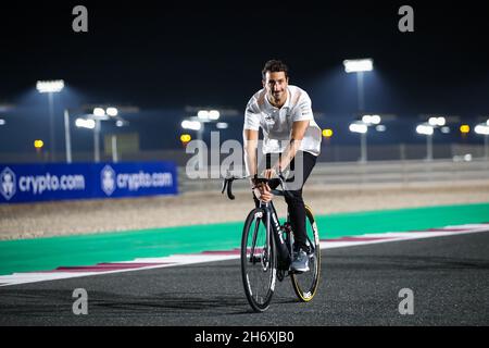 RICCIARDO Daniel (aus), McLaren MCL35M, portrait during the Formula 1 Ooredoo Qatar Grand Prix 2021, 20th round of the 2021 FIA Formula One World Championship from November 19 to 21, 2021 on the Losail International Circuit, in Lusail, Qatar - Photo: Florent Gooden/DPPI/LiveMedia Stock Photo