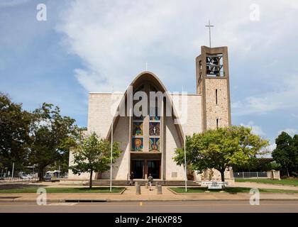 St.Mary's Star of the Sea Cathedral, Darwin, Northern Territory, Australia Stock Photo