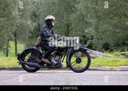 1930 BSA motorcycle Stock Photo