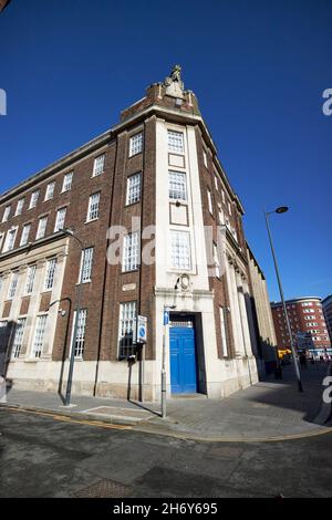 former college of commerce building tithebarn street Liverpool merseyside uk Stock Photo