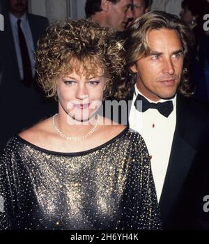 Don Johnson and Melanie Griffith 1989. Photo By John Barrett/PHOTOlink