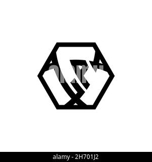 LP Monogram logo letter with triangle shield shape hexagonal rounded. Triangle monogram logo, shield monogram logo, triangle shield letter. Stock Vector