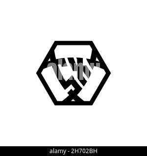 SX Monogram logo letter with triangle shield shape hexagonal rounded. Triangle monogram logo, shield monogram logo, triangle shield letter. Stock Vector