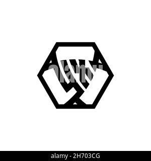 YX Monogram logo letter with triangle shield shape hexagonal rounded. Triangle monogram logo, shield monogram logo, triangle shield letter. Stock Vector
