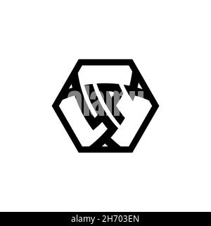 YP Monogram logo letter with triangle shield shape hexagonal rounded. Triangle monogram logo, shield monogram logo, triangle shield letter. Stock Vector