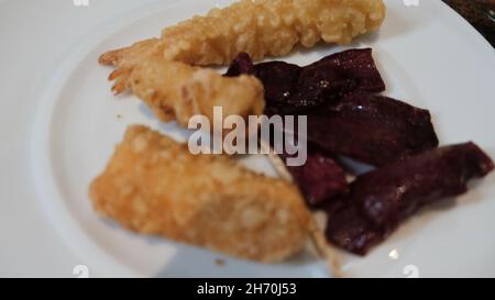 W Bangkok Hotel  Fish and Chips Sathorn Area  Bangkok Thailand Stock Photo