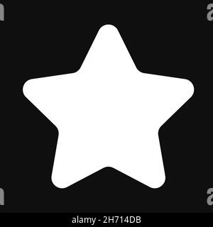 Star, Starlet Icon, Symbol. Reward, Top Quality, Stellar Vector Design 