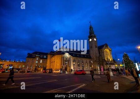 Luxembourg Central railway station. Luxembourg city, Luxembourg Stock Photo