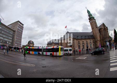 Luxembourg Central railway station. Luxembourg city, Luxembourg Stock Photo