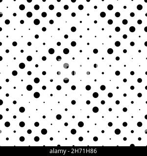 Random, scattered dots, circles. Dotted, spots background, texture, backdrop and pattern. Stipple, stippling effect. Pointillist, pointillism polka do Stock Vector