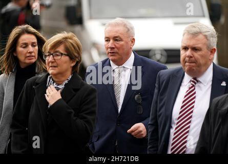 Ally McCoist former football player October 2001 With wife Allison ...