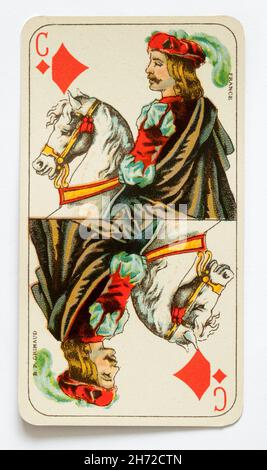 French Tarot Nouveau Card Game BP Grimaud Stock Photo