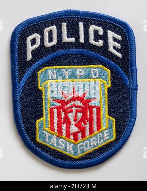 NYPD police patch Stock Photo - Alamy