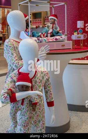 American Girl Store in Rockefeller Center, NYC, USA Stock Photo